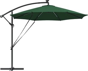 vidaXL Ομπρέλα ηλίου 294 x 294 x 248 cm Πολυεστέρας και Αλουμίνιο