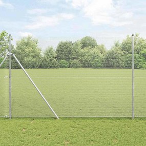 vidaXL Σιδηροπλέγμα 1.6x10 m, Γαλβανισμένος Χάλυβας