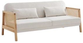 ΚΑΝΑΠΕΣ ΚΡΕΒΑΤΙ 3ΘΕΣΙΟΣ AMMOS OFF WHITE 196x82x81