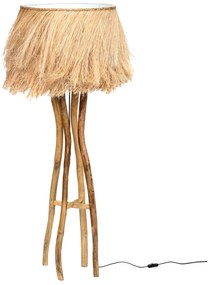 ΦΩΤΙΣΤΙΚΟ ΔΑΠΕΔΟΥ ΜΕ ΞΥΛΟ ΤΕΑΚ ΚΑΙ ΙΝΕΣ ΑΜΠΑΚΑ ΣΕ ΦΥΣΙΚΟ ΧΡΩΜΑ 50x50x160Yεκ.HM7758