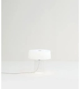 Επιτραπέζιο Φωτιστικό 1xG9 Dimmer Κρύσταλλο Γυαλί 30xΦ30cm Glam Small T3 Prandina -1884000210001-Λευκό 1884000210001