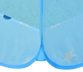 vidaXL Παιδική Σκηνή Μπλε 102 x 102 x 82 εκ. με 250 Μπάλες