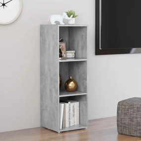 vidaXL Έπιπλο Τηλεόρασης Γκρι Σκυρ. 107 x 35 x 37 εκ. από Επεξ. Ξύλο