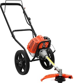 vidaXL Θαμνοκοπτικό με Ρόδες Πορτοκαλί 52 cc 1,45 kW