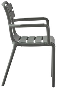 Καρέκλα - Πολυθρόνα PHILLY C6123.04 Olive Green Πολυπροπυλενίου 58,5x49x83,5Υεκ. 58.5x49x83.5 εκ.