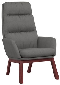 vidaXL Πολυθρόνα Relax Ανοιχτό Γκρι Υφασμάτινη