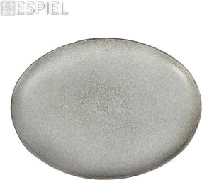 DIS. ETNA OFF WHITE ΠΙΑΤΕΛΑ ΟΒΑΛ 36X27X3CM.