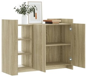 vidaXL Ντουλάπι Sonoma Δρυς 100 x 35 x 75 εκ. από Επεξεργασμένο Ξύλο