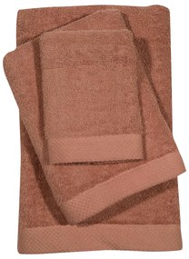 Πετσέτες Μπάνιου (Σετ 3τμχ) Das Home Best 0654 480gsm