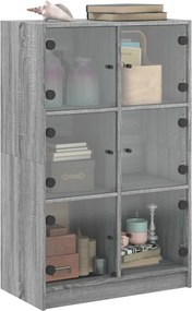 vidaXL Ντουλάπι με Πόρτες 68x37x109 εκ. από Επεξεργασμένο Ξύλο