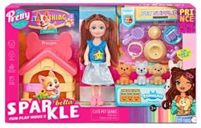 Σετ κούκλα με αξεσουάρ - 7018 - 917366