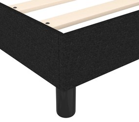 Πλαίσιο Κρεβατιού Boxspring Μαύρο 80 x 200 εκ. Υφασμάτινο - Μαύρο