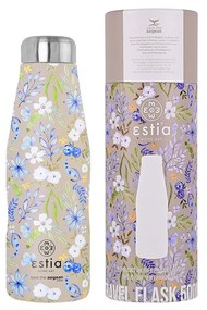 Μπουκάλι Θερμός Travel Flask Save The Aegean Symphony Taupe 500ml - Estia