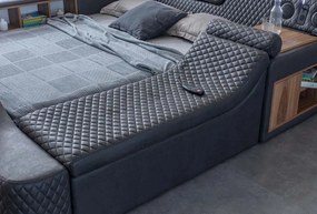 Double Bedstead Escape Smart - Black Black