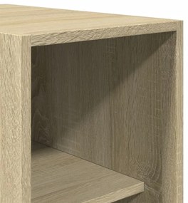 vidaXL Ντουλάπα Sonoma Δρυς 30x50x200 εκ. από Επεξεργασμένο Ξύλο