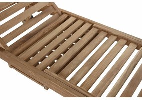 Solseng DKD Home Decor Καφέ Με τροχούς Ξύλο Τικ (200 x 65 x 36 cm)