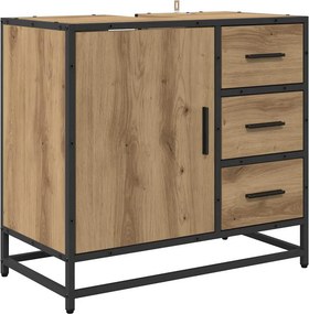 vidaXL Σετ Επίπλων Μπάνιου 3 τμχ. Artisan Oak