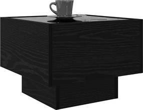 vidaXL Τραπεζάκι σαλονιού Μαύρη δρυς 40 x 40 x 30 cm