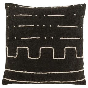 Μαξιλάρια J-line  COUSSIN DESSIN GRAPH 1 COT NOI (45x45x1cm)