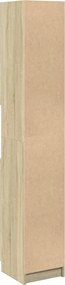 vidaXL Ντουλάπι Μπάνιου Sonoma Δρυς 32x34x188,5 εκ. Επεξεργ. Ξύλο