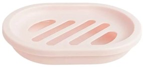 Σαπουνοθήκη μπάνιου πλαστική - Light Pink - 21652-21652