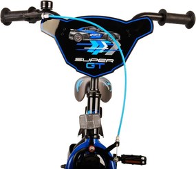 Super GT 12 Inch 21,5 cm Boys Coaster Brake Black/Blue
