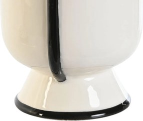 Βάζο Home ESPRIT Δίχρωμα Κεραμικά Σύγχρονη 21 x 13 x 18 cm