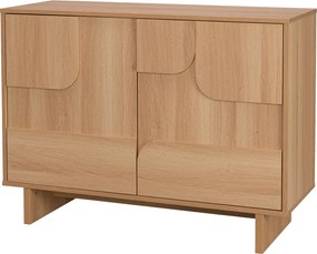 Μπουφές Jenfia pakoworld mdf σε φυσική απόχρωση 101,2x39x75,5εκ