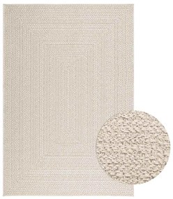 Χαλί ZIZUR Κρεμ Όψη Γιούτας Εσωτ. & Εξωτ. Χώρου 140 x 200 εκ.