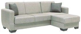 Γωνιακός Καναπές - Κρεβάτι New Dolce Fylliana Μόκα 240x146x85εκ 240x146x85 εκ.