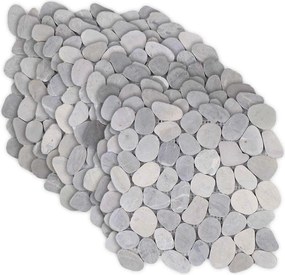 vidaXL Πέτρες Pebble Γκρι 30 x 30 cm Πέτρες Ποταμού