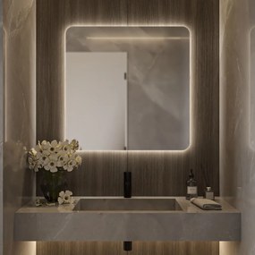Καθρέπτης τοίχου 80x80εκ. Curved της Project Mirrors