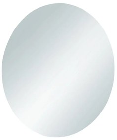 Καθρέπτης Τοίχου Στρογγυλός Esra 1330101 Φ50cm White Mirrors &amp; More Metal, Glass