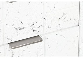 Σκευοθήκη DKD Home Decor Λευκό Σκούρο καφέ Ξύλο από Μάνγκο 150 x 43 x 80 cm