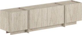 Έπιπλο Τηλεόρασης Τραβερτίνη FLOMEGE 180x35x46