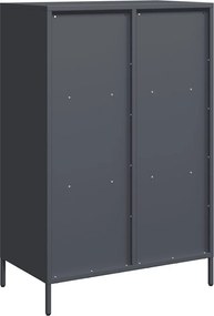 vidaXL Ντουλάπι Ανθρακί 68x39x103,5 εκ. από Χάλυβα