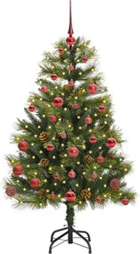vidaXL Τεχνητό Χριστουγεννιάτικο Δέντρο Με Μεγάλες Κώνους 150 cm