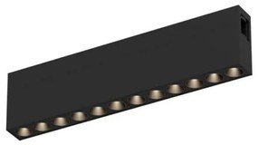 Γραμμικό Φωτιστικό LED 12W IP20 Hoop 4269100 Viokef 4269100 Μαύρο