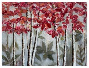 Πίνακας Trees FL540 Fylliana σε Καμβά με Ξύλινο Πλαίσιο 80x2.3x60εκ.