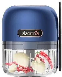 DEERMA πολυκόφτης , με μπαταρία, 150ml, 40W, 3 λεπίδες, μπλε (DEM-JS100)