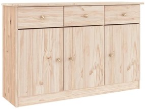 vidaXL Ντουλάπι ALTA 112 x 35 x 73 εκ. από Μασίφ Ξύλο Πεύκου