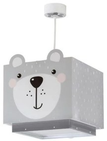 Παιδικό Κρεμαστό Φωτιστικό Οροφής 64572 Little Teddy Ango Dalber-64572-Γκρι 64572