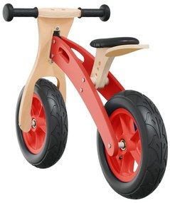 Ποδήλατο Ισορροπίας για Παιδιά με Λάστιχα Αέρα Κόκκινο - Κόκκινο