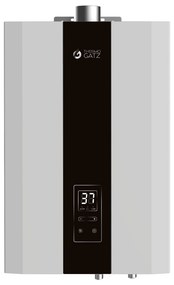 Thermogatz G24-LEC + Καμινάδα Επιτοίχιος Ταχυθερμοσίφωνας Κεντρικός Αερίου 23kW