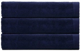 Πετσέτα 02.107.10 Blue Cryspo Trio Towels Set 100% Βαμβάκι