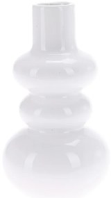 Διακοσμητικό Βάζο (Φ7.5x13.6) K-M White NB1700800