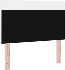 vidaXL LED κεφαλάρι Λευκό 100 cm Τεχνητό Δέρμα