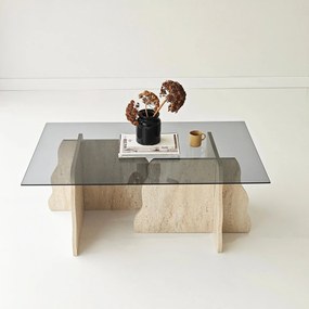 Coffee Table Canyon - Travertine, Fume Travertine
Fume