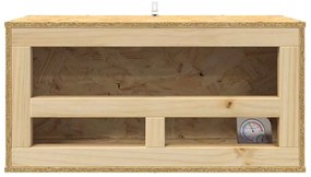 vidaXL Terrarium Καφέ 60 x 30 x 30 cm OSB