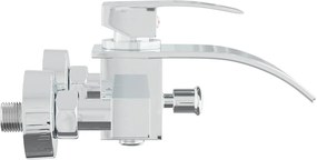 vidaXL Μίξερ ντους Με επίστρωση χρωμίου G 1 / 2 ίντσες